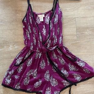 Flowery Romper